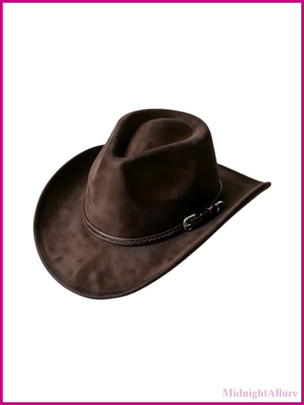Western Cowboy Hat Roll Up Brim Sun Hat Adjustable Unisex